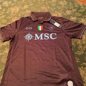 Men's Brown Napoli Polo Jersey
